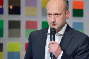 Martin Wapenhensch von Addapptr bei seiner Keynote